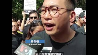 纽约集会游行支持香港