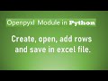 Append content in excel sheet in python via openpyxl module