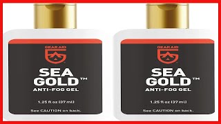 GEAR AID Sea Gold Anti-Fog Gel Coating for SCUBA Dive Masks, 1.25 oz