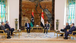 #موقع_الرئاسة || الرئيس عبد الفتاح السيسي يستقبل رئيس المجلس الرئاسي الليبي بقصر الاتحادية