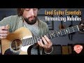 How to Harmonize Basic Melodies - Mini Lead Guitar Lesson