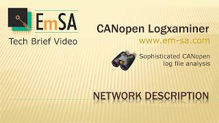 CANopen Logxaminer: Network Description