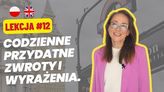 Ćwiczenia mówienia po angielsku. Łatwo i Powoli Rozmówki u Oli - Lekcja 12 #naukaangielskiego