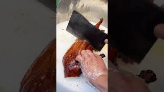 Roasted Goose Master 燒鵝燒鴨 Chop Chop BBQ! This is the new Roasted Duck, Chinese Street Food!