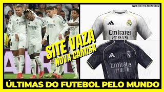 O loco! Site vaza imagens das novas camisas do Real Madrid para a próxima temporada,