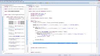 Terminating Normal Blocked Threads : Efficient Java Multithreading with Executors