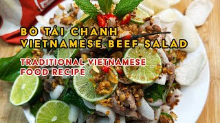 Best Vietnamese Beef Salad | Bo Tai Chanh Recipe
