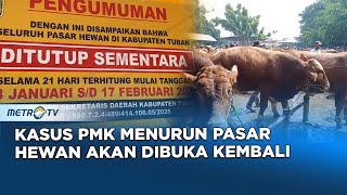 Pasar Hewan Tuban Dibuka Kembali Kasus PMK Turun