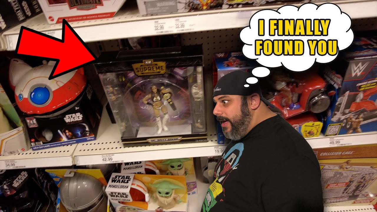 Toy Hunting Vlog New Marvel Legends Aew Supreme Youtube