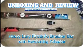 Heavy Duty Ratcheting  Firstinfo breake bar.