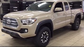 2017 Toyota Tacoma Access Cab TRD Off-Road Manual Review