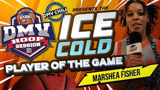 Coolidge's Marshea Fisher Interview | DCIAA Dunbar Vs Coolidge Girls Game  Highlights