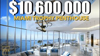 Touring a $10 Million Dollar | Miami Penthouse | Peter J Ancona