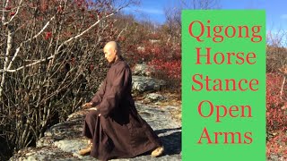 Qigong Horse Stance Open Arms/5 Minute Qigong