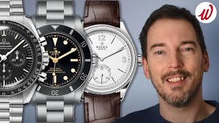 Discussing Rolex, Tudor and Omega with Andrew from Watchfinder