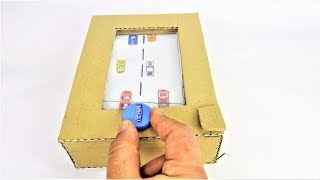How to make a car game with cardboard