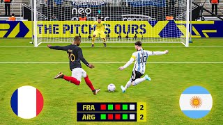 France vs Argentina - Penalty Shootout 2023 | FIFA World Cup Qatar 2022 | eFootball 23 gameplay