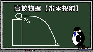 【物理基礎】水平投射【例題解説】