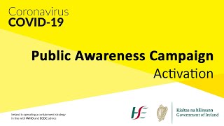 COVID-19 (Coronavirus) Public Awareness Campaign | 2 March 2020