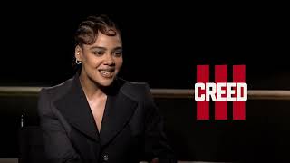Tessa Thompson & The Cast Of Creed 3 Pretty Squarely Focused On Legacy | Going Deep