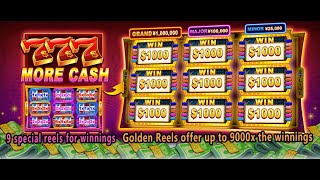 777 More Cash｜Golden Reels｜27-line slot machine｜Big Wins｜Free Games｜Slot mobile games