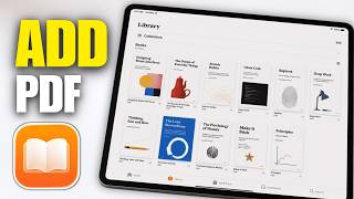 How To Add PDF To Books On iPad (Step By Step)