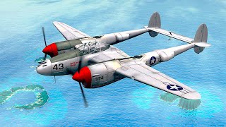 Знаменитый Американский Тяжелый Истребитель - Lockheed P-38 Lightning