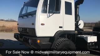 1998 Stewart \u0026 Stevenson 5 Ton 6x6 Semi Truck For Sale Midwest Military Equipment