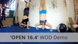 CrossFit "OPEN 16.4" WOD Demo & Workout Tips - 177 Reps Rx