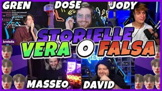 STORIELLE con Riccardo Dose, il Masseo, Jody, David Rubino ! | GrenBaud Twitch Live