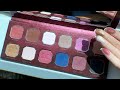 Dominique Cosmetics BERRIES & CREAM Eyeshadow Palette Review Swatch + 8 Looks