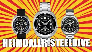 Heimdallr vs Steeldive (Captain Willard 6105) Seiko SPB151