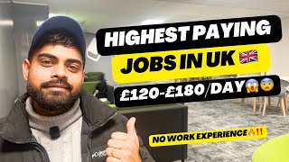 Highest Paying Part time Jobs in UK/International Student high paying jobs without Experience#uklife