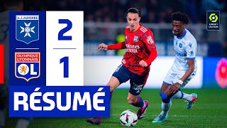 Résumé AJ Auxerre - OL | J24 Ligue 1 Uber Eats | Olympique Lyonnais