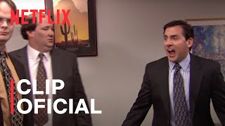 Simulacro de incendio | The Office | Netflix