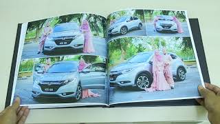 Contoh Album Photobook Eksklusif 12x12 by Hazwan Ahmad