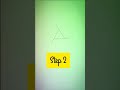 How to make infinte Triangle || 3d illusion | 3d-one #Shorts