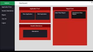 Attendance Record Maintenance System | Student Projects