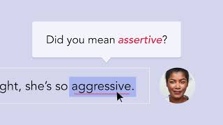 #BiasCorrect Plug-In: Aggressive or Assertive