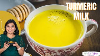 Haldi Doodh Recipe (Turmeric Milk) - Ayurvedic Indian Drink, Golden Milk