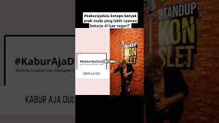 #kaburajadulu kenapa banyak anak muda yang lebih nyaman bekerja di luar negeri? #kaburajadulu #Kabur