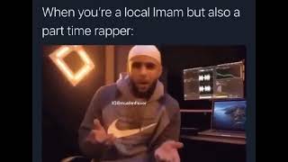 WHEN YOUR IMAM IS A PART TIME RAPPER #SHORTS