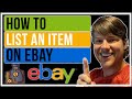 How To List An Item On eBay - Full Step By Step Tutorial 💰