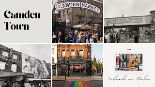 O que fazer em Londres | Explorando o Borough Market e Camden Town 🇬🇧