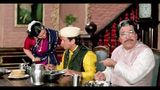 राजा बाबू ज़बरदस्त कॉमेडी सीन - कादर खान - गोविंदा - Raja Babu Best Scene