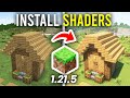 How To Install Shaders On Minecraft 1.21.5 - Full Guide