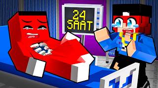 SAMET'in 24 SAAT ÖMRÜ KALDI !! - Minecraft