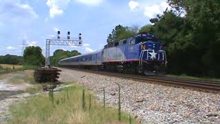 Amtrak P075 The Piedmont F59PH power by Lee 7 6 18