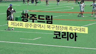 광주드림vs코리아 - 제14회 광주광역시 북구청장배 족구대회