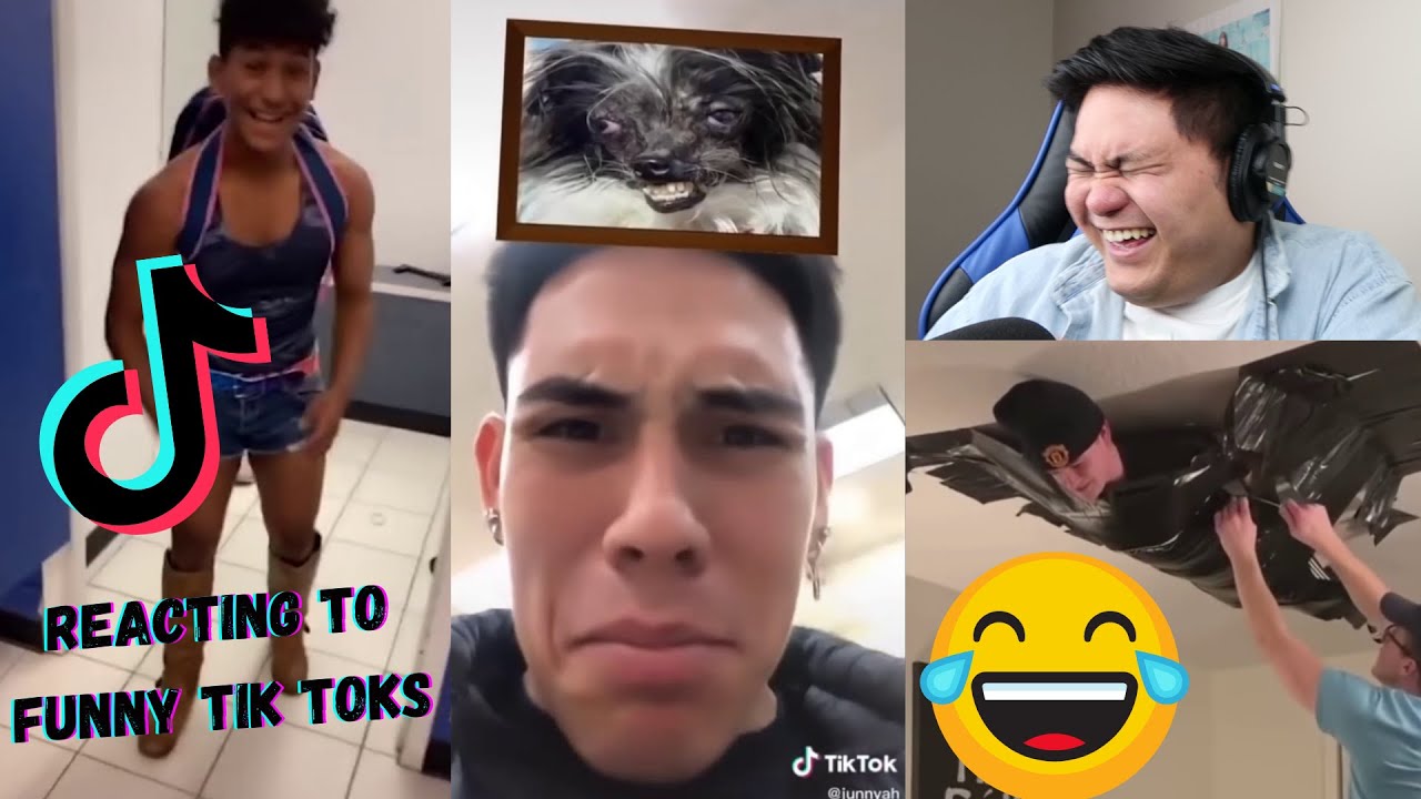 Reacting To FUNNY Tik Toks #2! (Try Not To Laugh Challenge) - YouTube